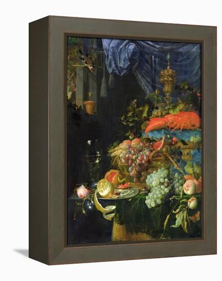 Still Life-Abraham Mignon-Framed Premier Image Canvas