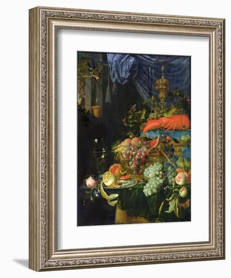 Still Life-Abraham Mignon-Framed Giclee Print