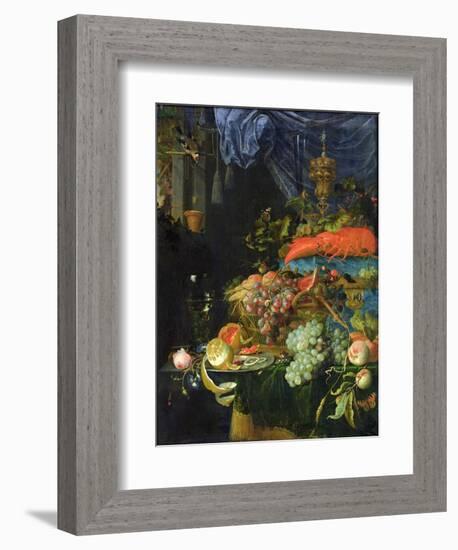 Still Life-Abraham Mignon-Framed Giclee Print