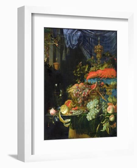 Still Life-Abraham Mignon-Framed Giclee Print