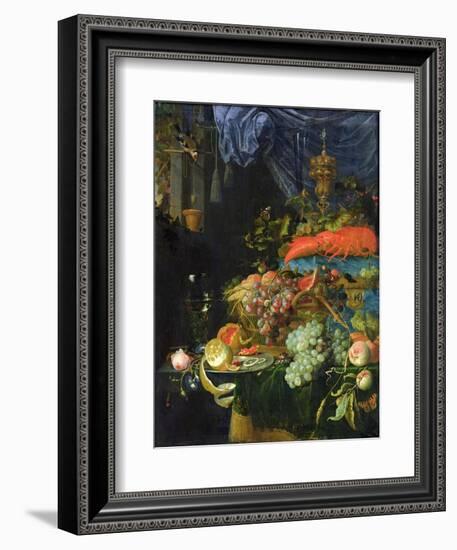 Still Life-Abraham Mignon-Framed Giclee Print