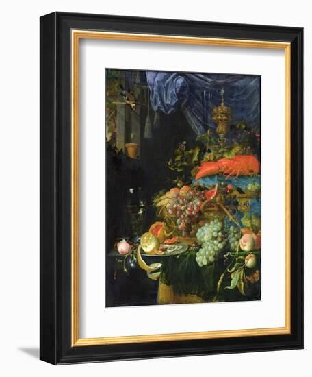 Still Life-Abraham Mignon-Framed Giclee Print