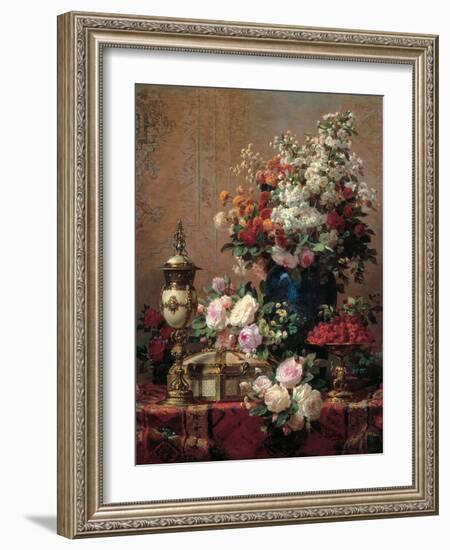 Still Life-Jean Baptiste Robie-Framed Art Print