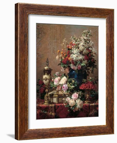 Still Life-Jean Baptiste Robie-Framed Art Print