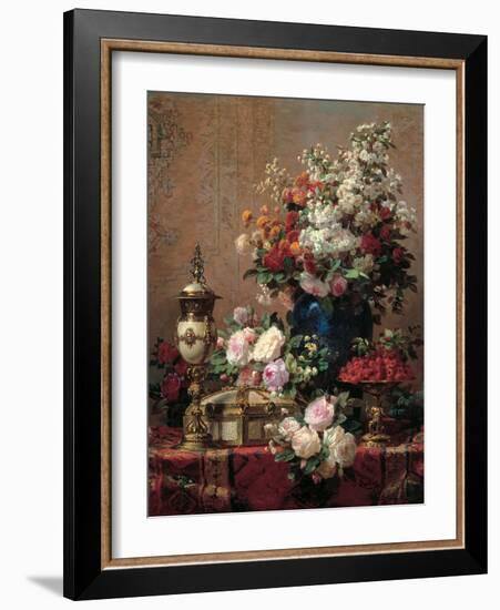 Still Life-Jean Baptiste Robie-Framed Art Print