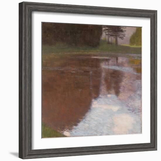 Still Pond, 1899-Gustav Klimt-Framed Giclee Print