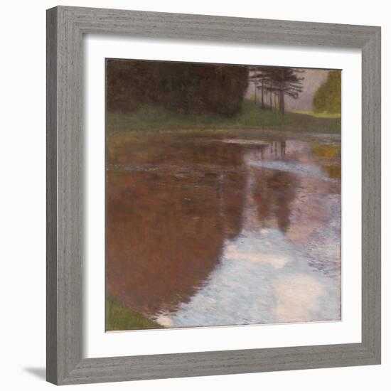 Still Pond, 1899-Gustav Klimt-Framed Giclee Print