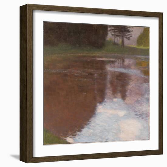 Still Pond, 1899-Gustav Klimt-Framed Giclee Print