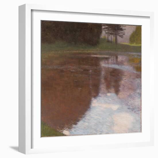 Still Pond, 1899-Gustav Klimt-Framed Giclee Print