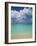 Still Turquoise Sea off Seven Mile Beach, Grand Cayman, Cayman Islands, West Indies-Ruth Tomlinson-Framed Photographic Print