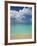 Still Turquoise Sea off Seven Mile Beach, Grand Cayman, Cayman Islands, West Indies-Ruth Tomlinson-Framed Photographic Print