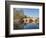 Still waters of River Thames flow under Shillingford bridge, Oxfordshire-Charles Bowman-Framed Photographic Print