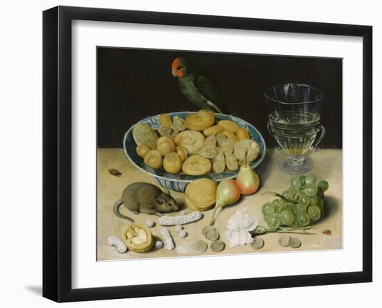 Stilleben (Mit Maus)-Georg Flegel-Framed Giclee Print