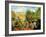 Stiller Winkel im Garten von Montgeron-Claude Monet-Framed Art Print