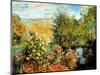 Stiller Winkel im Garten von Montgeron-Claude Monet-Mounted Art Print