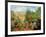 Stiller Winkel im Garten von Montgeron-Claude Monet-Framed Art Print