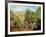 Stiller Winkel im Garten von Montgeron-Claude Monet-Framed Art Print