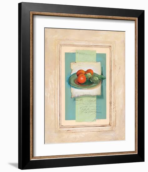 Stillife with Peaches-Joadoor-Framed Art Print