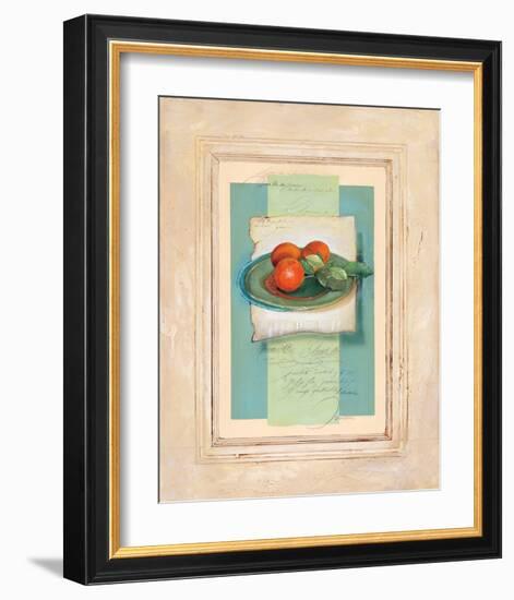 Stillife with Peaches-Joadoor-Framed Art Print