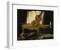 Stillleben mit Violine-Jean-Baptiste Oudry-Framed Giclee Print