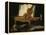 Stillleben mit Violine-Jean-Baptiste Oudry-Framed Premier Image Canvas