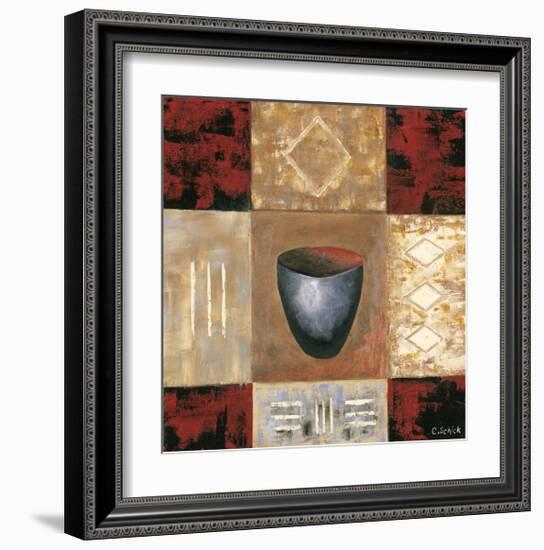 Stillness II-Cyndi Schick-Framed Giclee Print