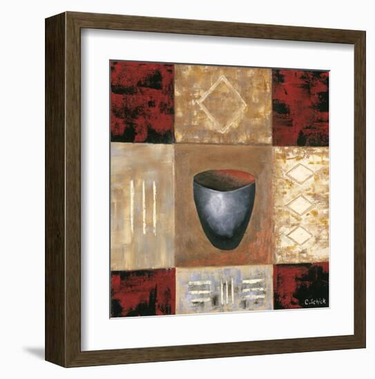 Stillness II-Cyndi Schick-Framed Giclee Print