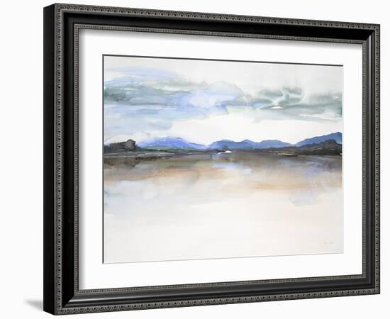 Stillness-Lora Gold-Framed Art Print