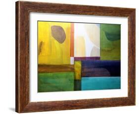 Stillness-Hyunah Kim-Framed Art Print