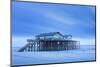 Stilt House on a Beach-Markus Lange-Mounted Photographic Print