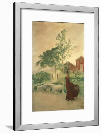 Stina, 1895-Carl Larsson-Framed Giclee Print