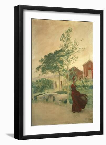 Stina, 1895-Carl Larsson-Framed Giclee Print