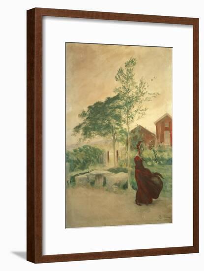 Stina, 1895-Carl Larsson-Framed Giclee Print