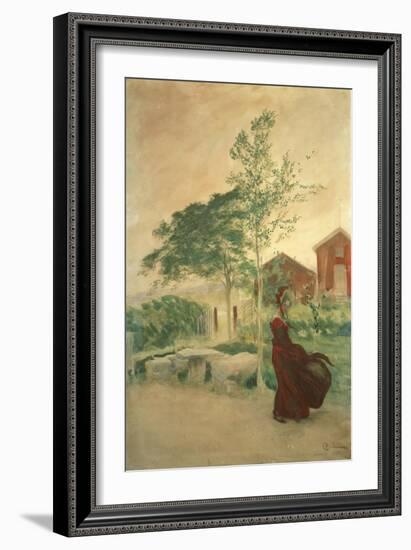 Stina, 1895-Carl Larsson-Framed Giclee Print