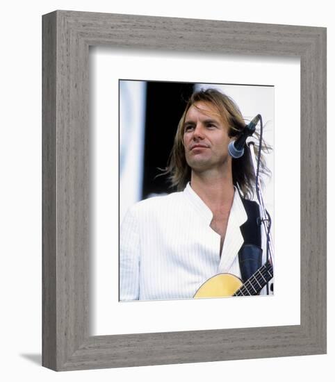 Sting-null-Framed Photo