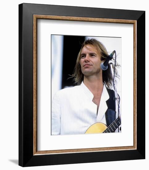 Sting-null-Framed Photo