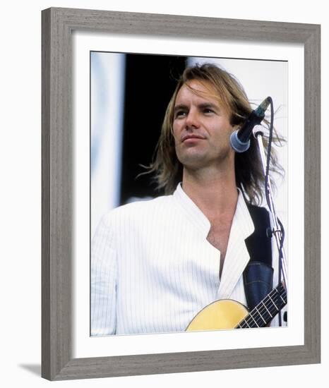 Sting-null-Framed Photo