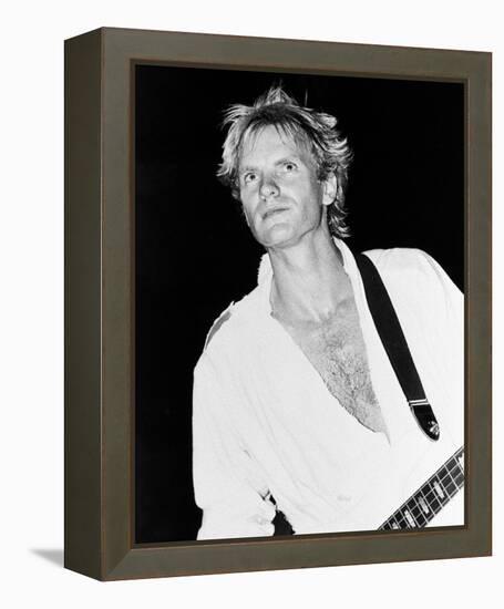 Sting-null-Framed Stretched Canvas