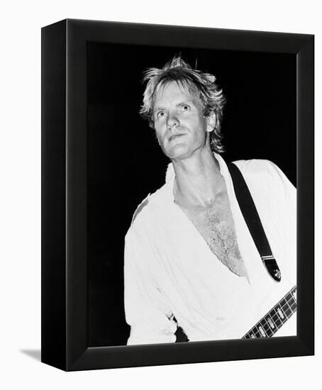 Sting-null-Framed Stretched Canvas