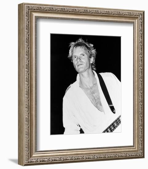 Sting-null-Framed Photo