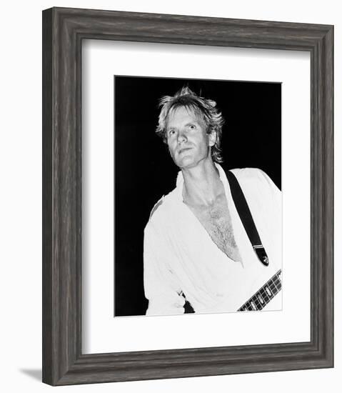 Sting-null-Framed Photo