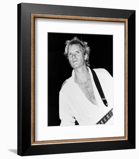 Sting-null-Framed Photo