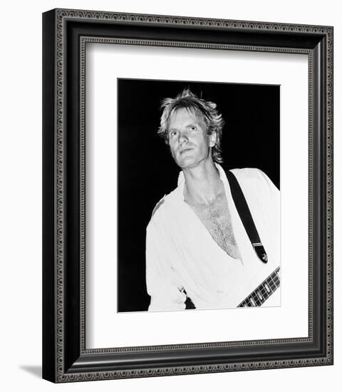 Sting-null-Framed Photo