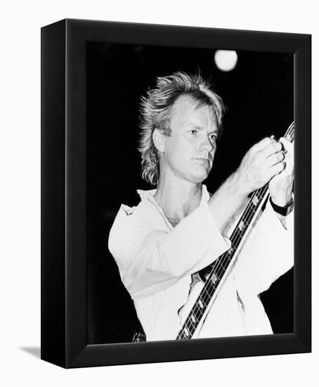 Sting-null-Framed Stretched Canvas