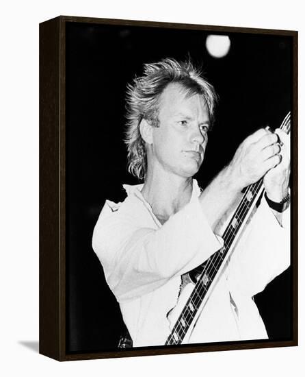 Sting-null-Framed Stretched Canvas