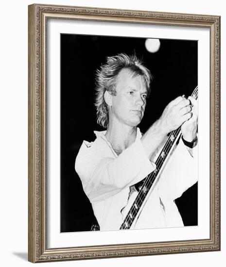 Sting-null-Framed Photo