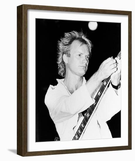 Sting-null-Framed Photo