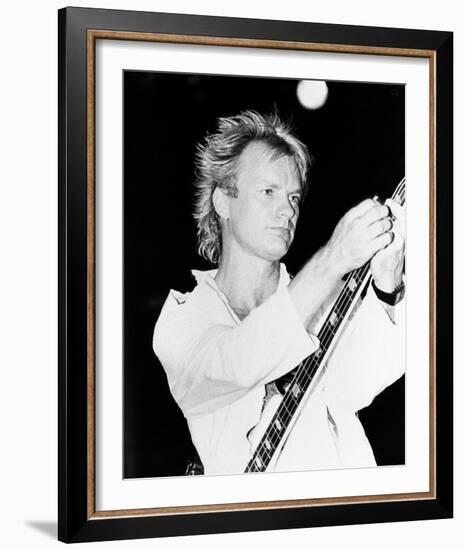 Sting-null-Framed Photo