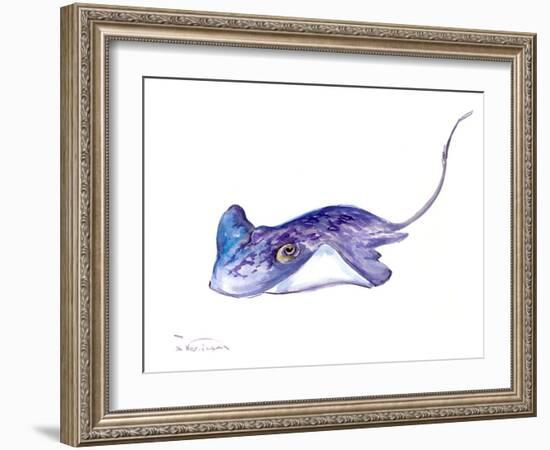 Stingray-Suren Nersisyan-Framed Art Print