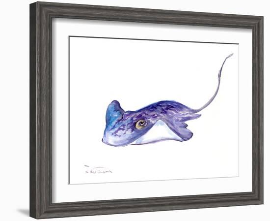 Stingray-Suren Nersisyan-Framed Art Print